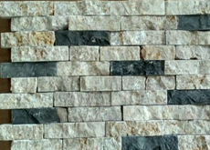 Black & White Stacked Stone