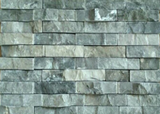 Charcoal Stacked Stone