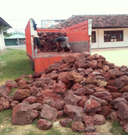 Delivery from Volcanic Mountains