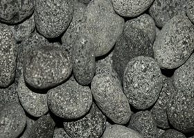 Black Lava Pebble